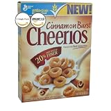 Cheerios Cinnamon Burst Cereal, 10 oz. (Pack of 4)