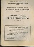 Reforme des taxes sur le chiffre d'affaires la generalisation de la taxe sur la valeur ajoutee - methode de calcul des prix de gros et de detail