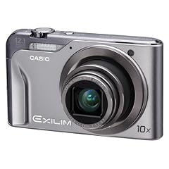 Casio EXILIM EX-H10 SR Digitalkamera (12 Megapixel, 10-fach opt. Zoom, 7,6 cm (3 Zoll) Display, Bildstabilisator) silber