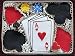 Poker Decorated Sugar Cookie Gift Tin