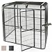 A&E CAGE CO 86-Inch by 62-Inch Walkin Aviary, Black
