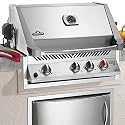 BIPT450RBINSS-2 Prestige II Infrared Series 29" Built-in Gas Grill with 694 sq. in. Total Cooki