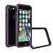RhinoShield iPhone 8 Plus/iPhone 7 Plus Bumper Case [CrashGuard Shock Absorbent Slim Design Protective Cover [3.5 M / 11ft Drop Protection] Apple - Purple