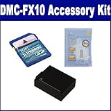 Panasonic Lumix DMC-FX10 Digital Camera Accessory Kit includes: ZELCKSG Car ....