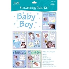 PAGE KIT BABY BOY 8.5x11 by Alvin