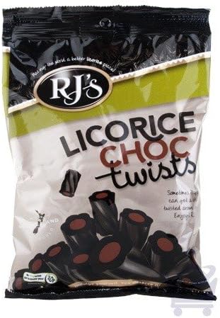 RJ Licorice - Choc Twists | 280g