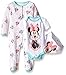 Disney Baby Girls' Minnie Mouse 3-Piece Footie, Bodysuit, and Bib Set