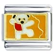 Pug Rock Climber Animal Italian Charms Bracelet Link