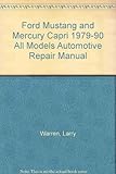 Ford Mustang, Mercury Capri automotive repair manual