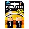 Duracell Batterie Plus 9Volt Block (6LR61) im 2er Pack