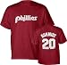 Mike Schmidt Majestic Cooperstown Throwback Player Name and Number Philadelphia Phillies T-Shirt