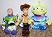 Disney Toy Story Plush Beanie Doll Lot of 12" Woody, 10" Buzz Lightyear, and 8" Alien Dolls Mint with Tags