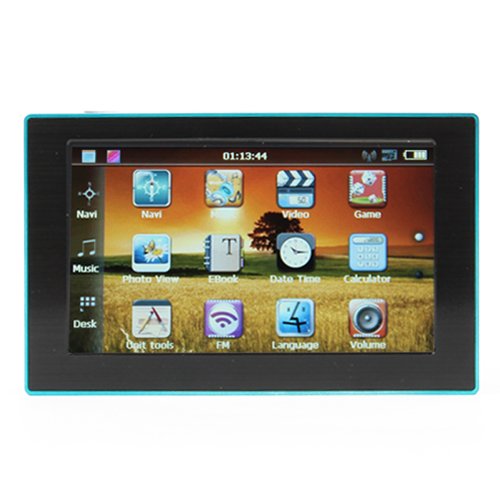 4.3 Touch Screen LCD Wince 6.0 GPS Navigator w/ Fm/tf/3.5mm Jack/internal USA Map (4gb)