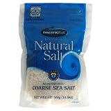 Pacific Resources Organic Sea Salt, Coarse Ground, 10.58-Ounce Resealable Bag (Pack of 6)