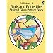 Birds and Butterflies Stained Glass Pattern Book (Dover Pictorial Archive)