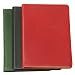 7 Inch Leather Bound Address Book, Genuine Calfskin Leather, 1,400 Entries