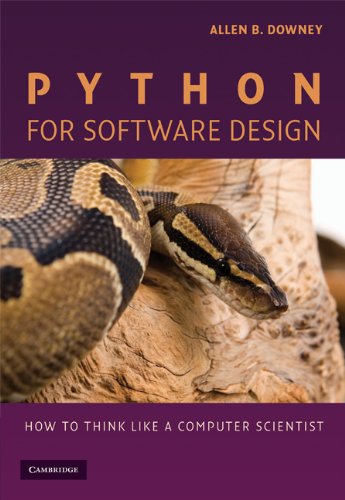 Python for Software Design 0521725968 pdf
