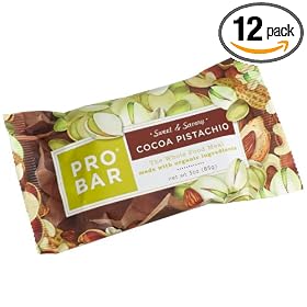 Probar Cocoa Pistachio, 3-Ounce Bars (Pack of 12)