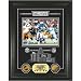 Barry Sanders Hof Archival Etched Glass 24Kt Gold Coin Photo Mint
