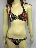 Christian Audigier Geisha Studded Bikini