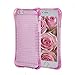 iPhone 6 Plus Case, [Shock absorption] [Slim Shockproof] [HOT PINK] Soft Silicone Gel Rubber Case Flexible TPU Air Cushioned Bumper Case Skin Cover for Apple iPhone 6 Plus 5.5