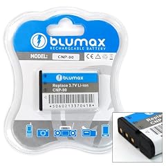 Blumax Li-Ion Ersatzakku f�r Casio NP-90 (3,7 V, 1900 mAh)