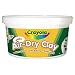 Crayola: Air-Dry Clay in Bucket - White