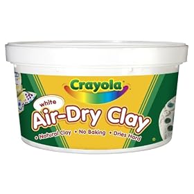 Crayola: Air-Dry Clay in Bucket - White by Crayola