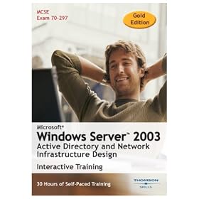 Microsoft Windows Server 2003: Active Directory and Network Infrastructure Design 30 Hour Training Course (Gold Edition) (PC)