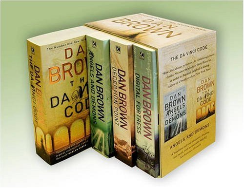 Dan Brown Boxed Set: "Digital Fortress", "Deception Point", "Angels and Demons", "The Da Vinci Code"