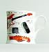 Bone China Electric Guitar Design Mug