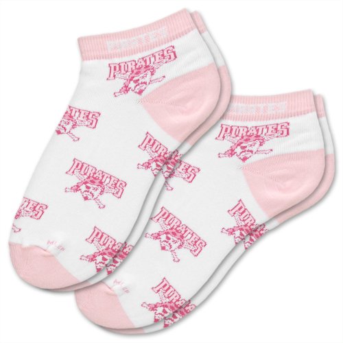 MLB Pittsburgh Pirates Women's Pink Socks (2 Pack)