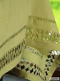 Linen Tablecloth Golden Mist Queen