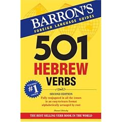 501 Hebrew Verbs (Barron's 501 Hebrew Verbs)