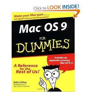 MAC OS 9 for Dummies Bob LeVitus and Steven Bobker