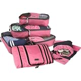 eBags Value Set: Packing Cubes + Pack-It-Flat + Shoe Sleeves