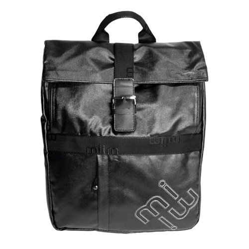 Casual Buckle Laptop Compartment Backpack (Black) for the Gateway LT3200 11.6 Netbook