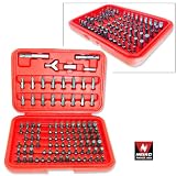 Neiko 100-Piece Security Bits Set with Hard Storage Case