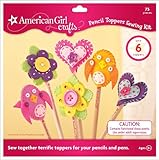 American Girl Crafts Pencil Toppers Sewing Kit