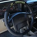 NCAA Oregon Ducks Poly-Suede Steering Wheel Cover