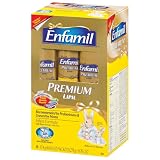 Enfamil Premium Lipil Single Serve Powder Packets 17.4 g Sticks, 16-Count Boxes (Pack of 2)