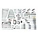 JH Williams WSC-137 136-Piece Industrial Plumbing and Pipefitting Tool Set