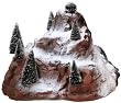 Lemax Christmas Village Mountain with Trees Landscaping Display #81017