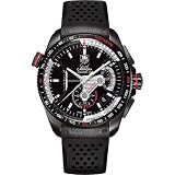 Tag Heuer Men's Grand Carrera Automatic Chronograph Black Dial Watch #CAV5185.FT6020