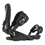 Ride Capo Snowboard Bindings Black Size Large
