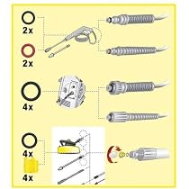 Kärcher 2.640-729 O-Ring Set für alle HD Reiniger