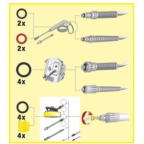Karcher O-Ring Replacement Kit For Domestic Pressure Washers