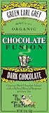 Organic Dark Chocolate Bars Infused with Green Earl Grey Tea - Nasft Sofi Silver Award Winner! (5 Bars)