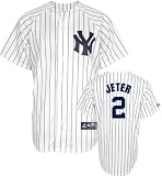Derek Jeter New York Yankees Replica Home Jersey (Medium)