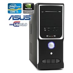 Leiser PC - CSL Speed 4556 (Core i5) - Multimedia QuadCore! PC-System mit Intel Core i5-2500 4x 3300 MHz, 1000GB SATA, 8192MB DDR3, ASUS Mainboard, GeForce GT 430 2048MB, DVD-RW, CardReader, 7.1 Sound, GigLAN
